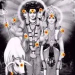 Lord Dattatreya with Anga Devi